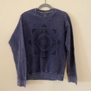 Life Clothing CO purple crew neck sweatshirt